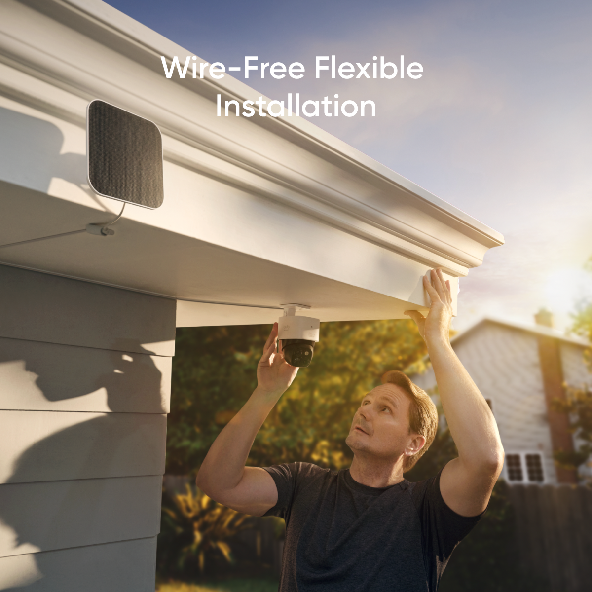 eufy SoloCam S340 (2 pack) + Floodlight Camera E340 + HomeBase S380