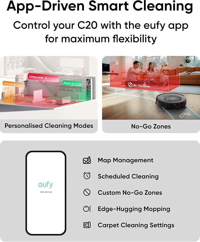Refurbished eufy Omni C20 Robot Vacuum and Mop