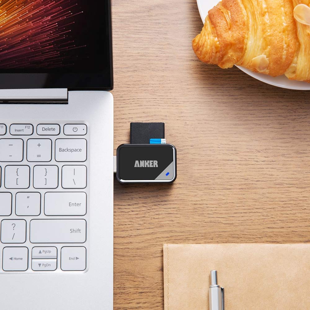 Anker 2-in-1 USB 3.0 Portable Card Reader