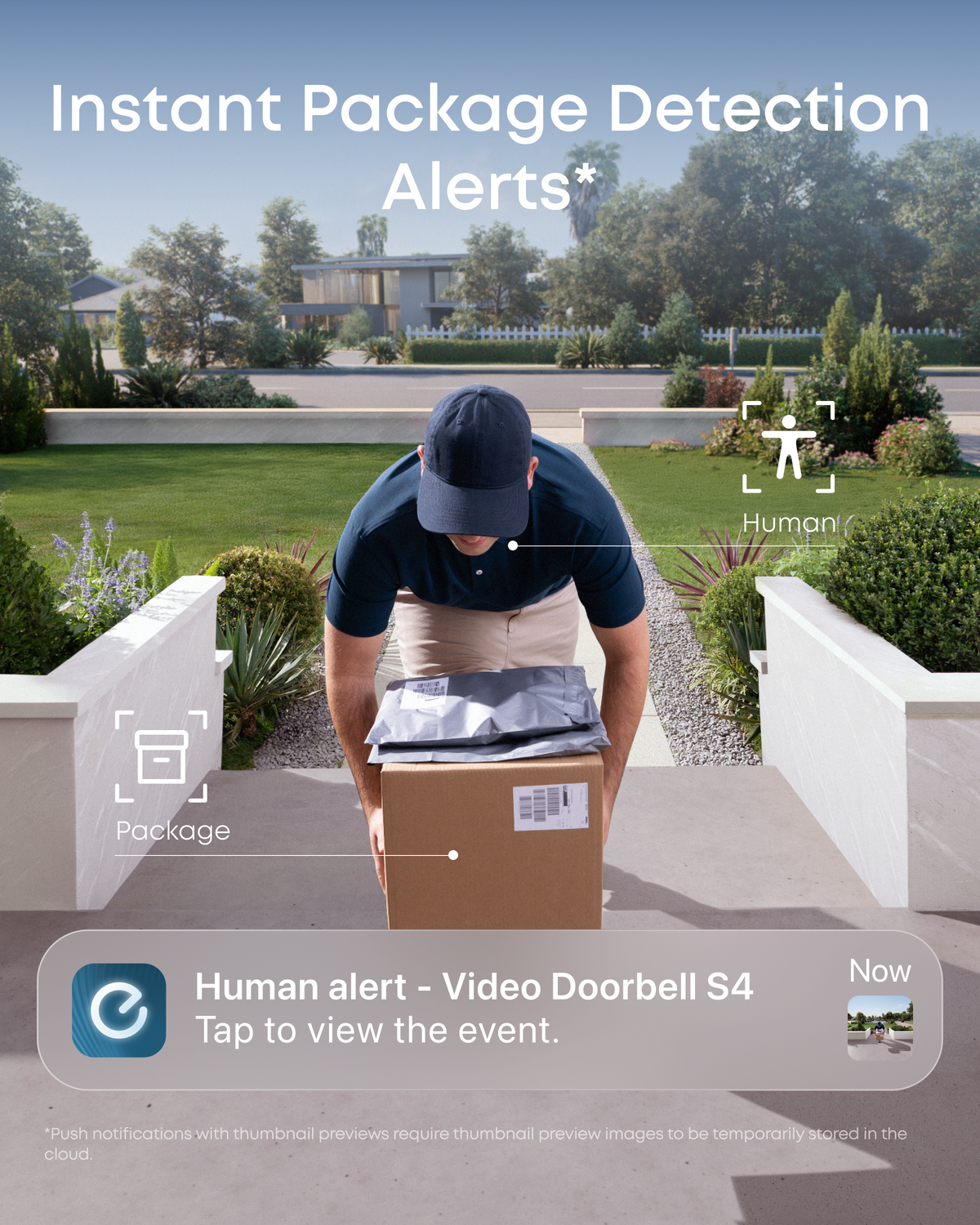 eufy Video Doorbell S4 with Chime