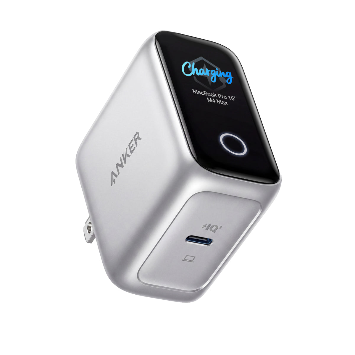 Anker 100W USB-C GaN Charger (Battery Care and Smart Display)