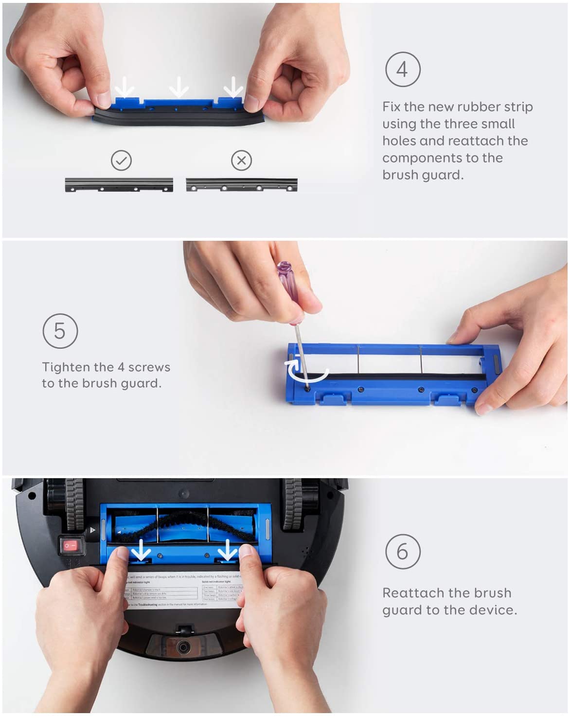 RoboVac Replacement Rubber Strip