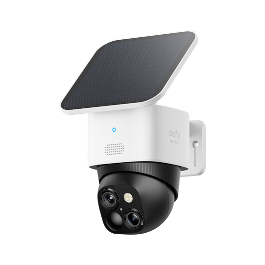 SoloCam S340 Wireless Outdoor Security Camera with Dual Lens and Solar Panel