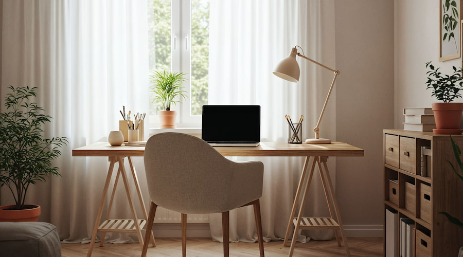 Home Office Setup Checklist & Ideas for Maximum Comfort and Productivity