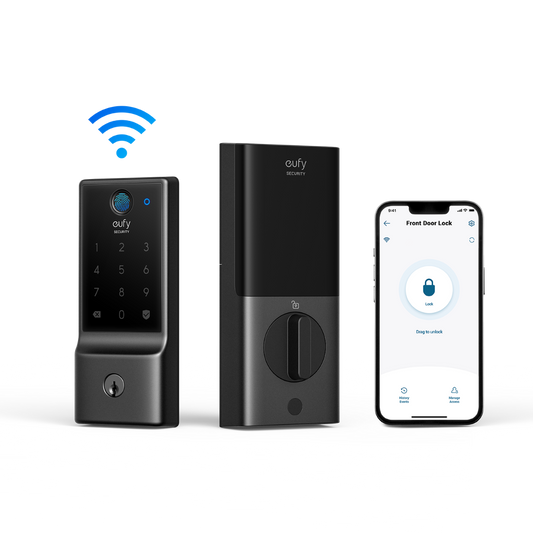 eufy Fingerprint Smart Lock C220 with keypad & app access