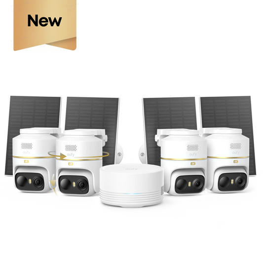 eufy Security eufyCam C37 4K Solar 4-Cam Kit