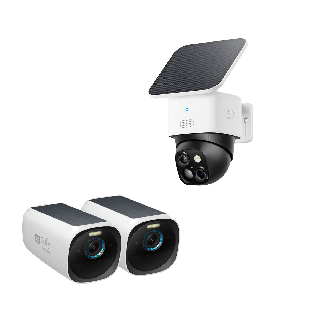 SoloCam S340 + eufyCam S330 Add-on Camera (2 pack)