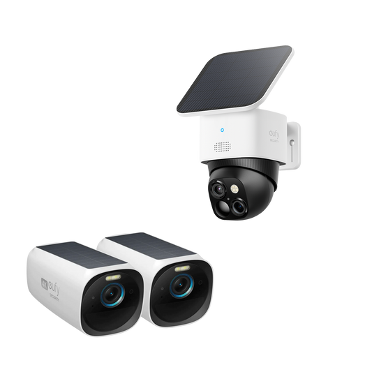 SoloCam S340 + eufyCam S330 Add-on Camera (2 pack)