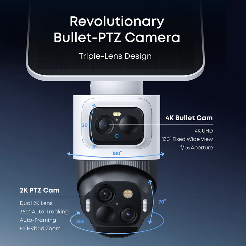 eufyCam S4 4-Cam Kit + 1 TB Hard Drive