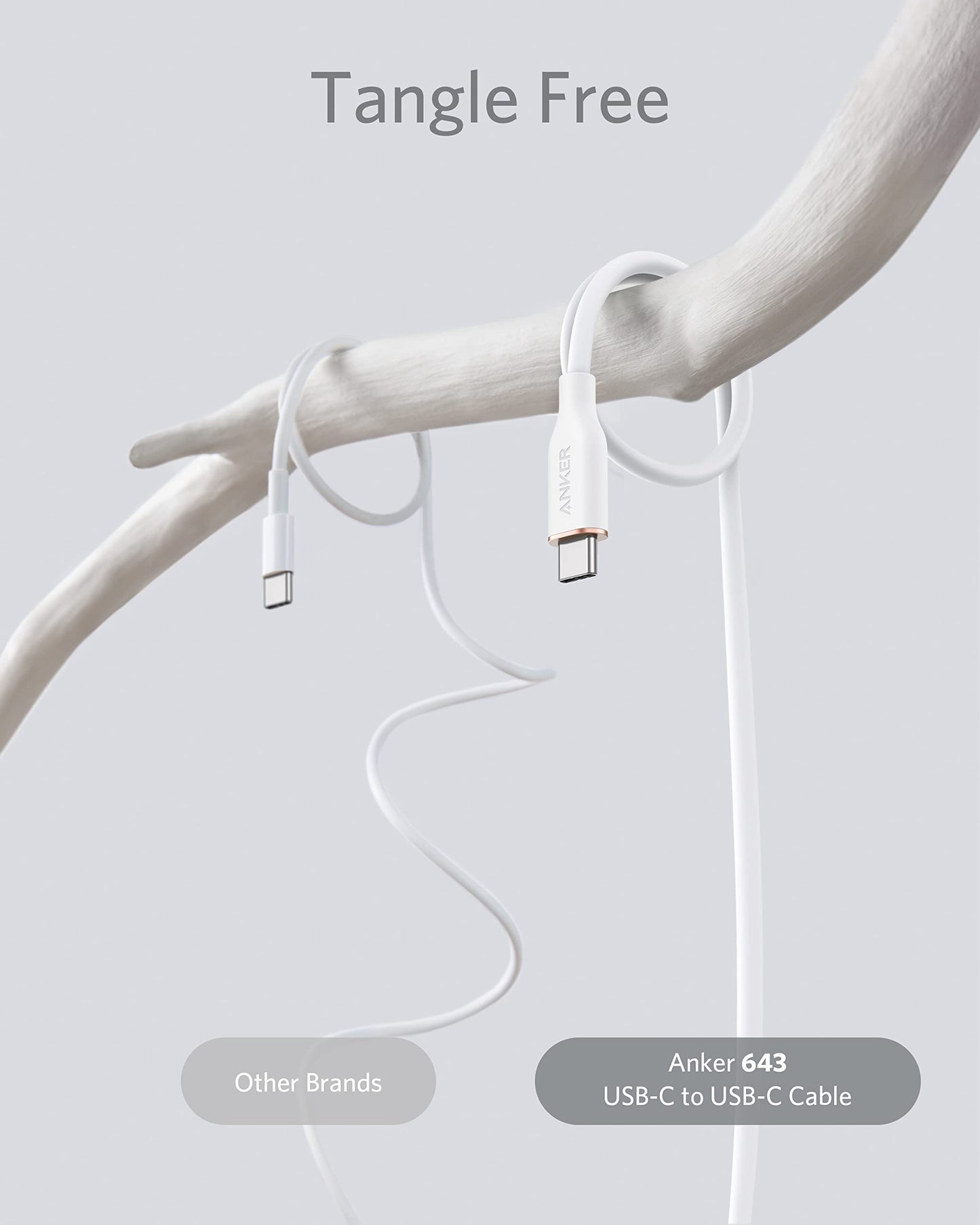 Anker USB-C to USB-C Cable (240W, Silicone)