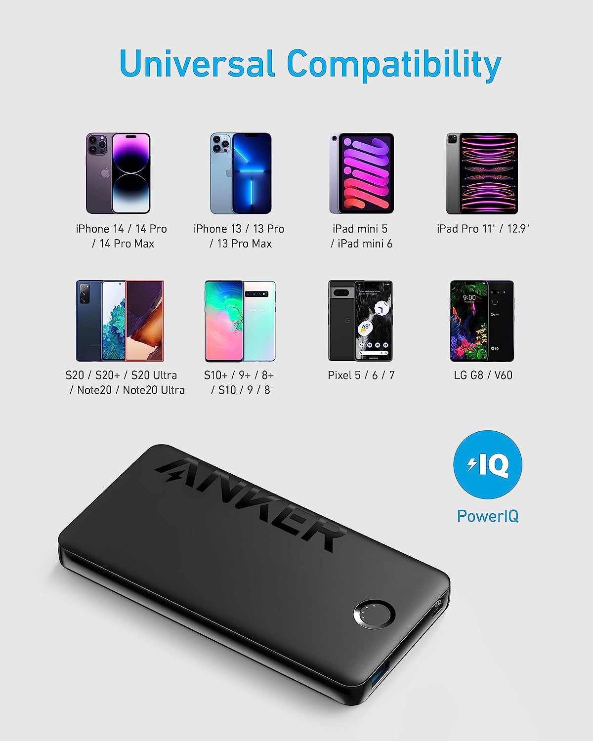 Refurbished Anker <b>323</b> USB-C Power Bank (PowerCore PIQ)