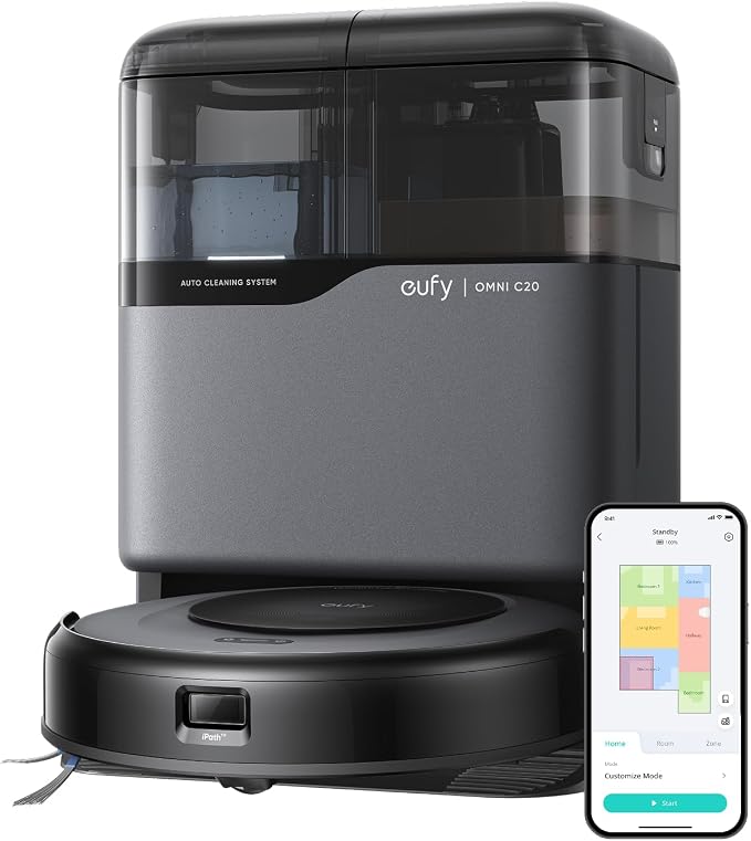 Refurbished eufy Omni C20 Robot Vacuum and Mop