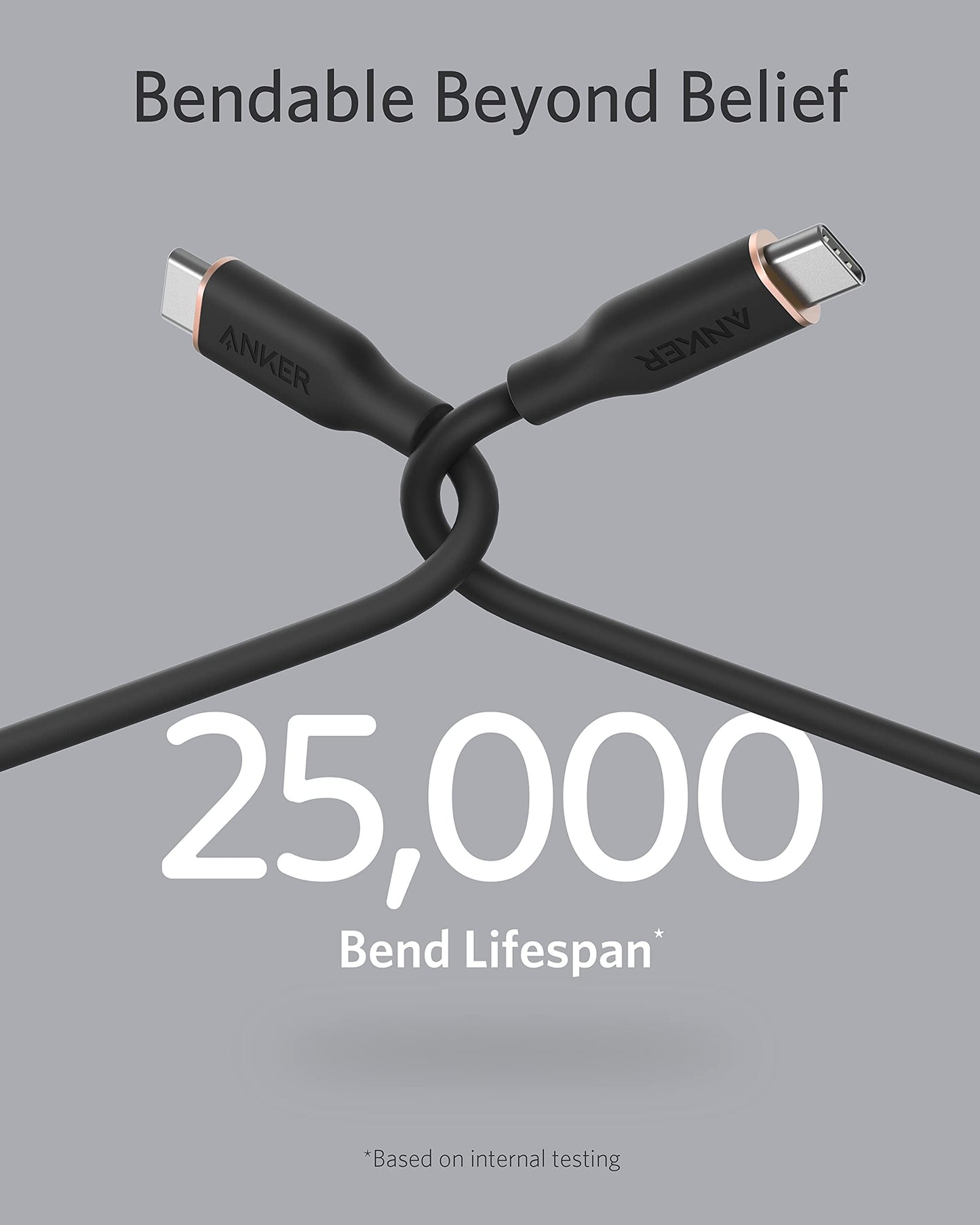 Anker <b>643</b> USB-C to USB-C Cable (Flow, Silicone) Gift