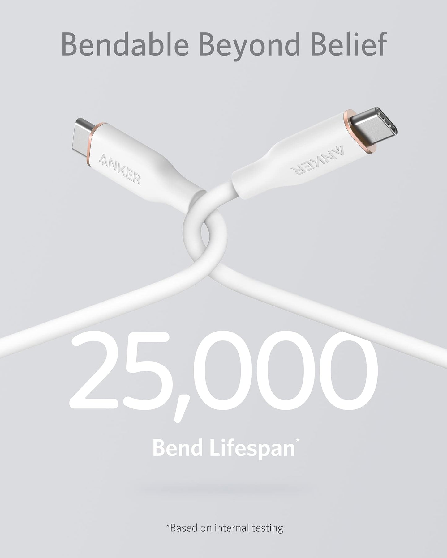 Anker USB-C to USB-C Cable (240W, Silicone)