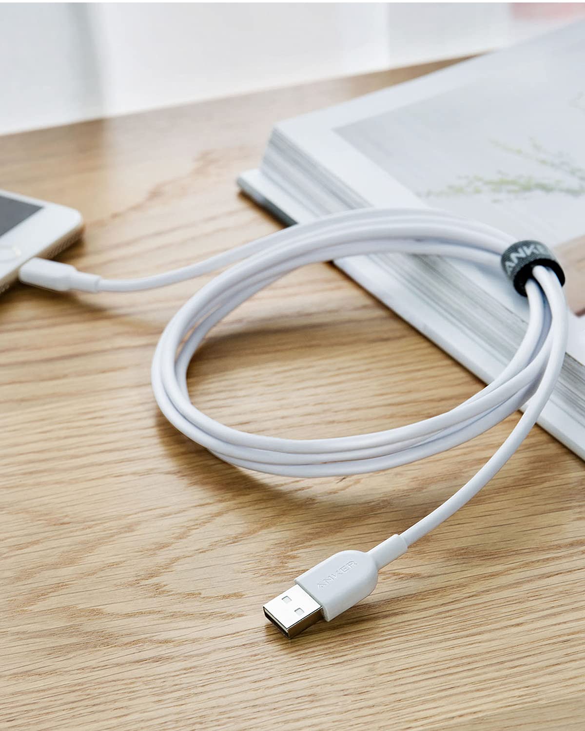 Anker <b>321</b> USB-A to Lightning Cable  (6 ft / 10 ft)