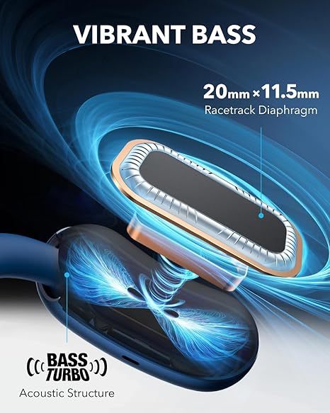 Soundcore AeroFit 2 best bass open-ear  headphones for working out