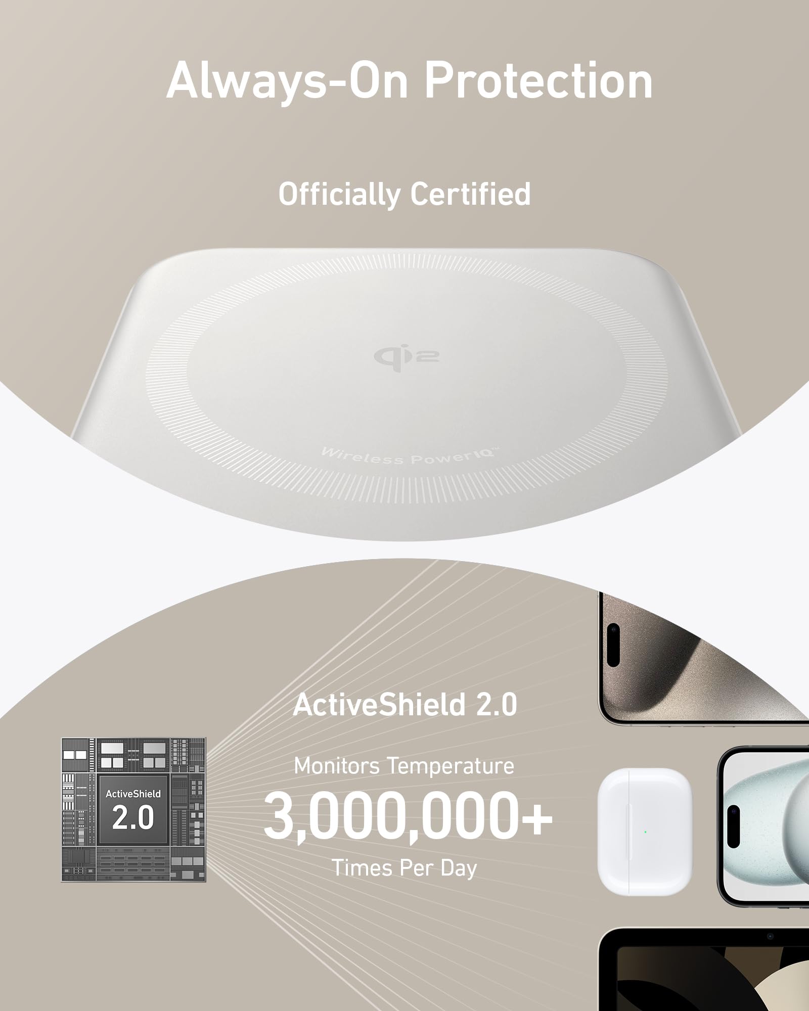 Anker MagGo wireless power bank for Apple & Samsung