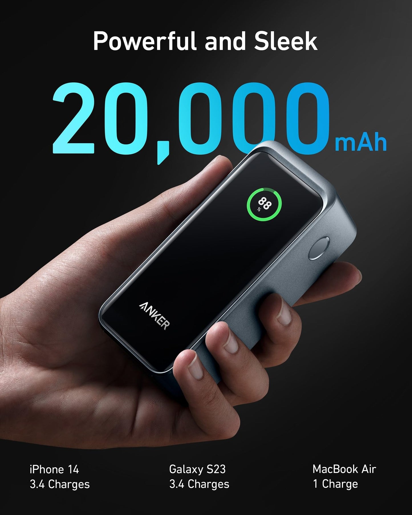 Refurbished Anker Prime 20,000mAh Power Bank (200W)