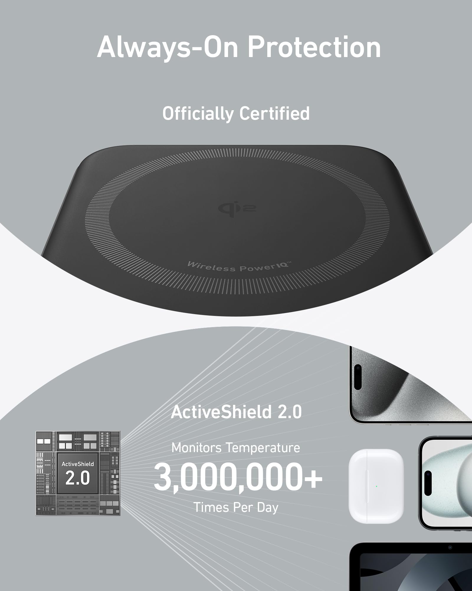 Anker MagGo wireless power bank for mobile phone