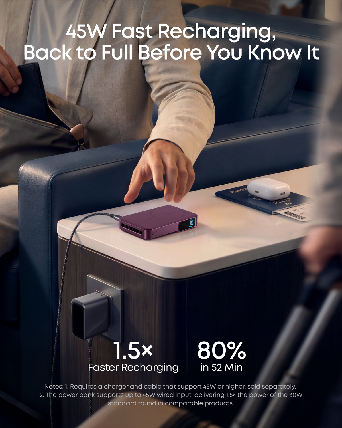 Anker MagGo 2 Pro Magnetic Power Bank (10K, Qi2 25W, Active Cooling)