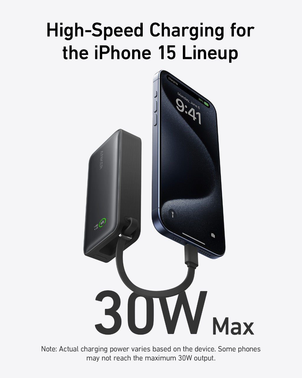 Anker Nano 30W Power Bank and 65W Charger
