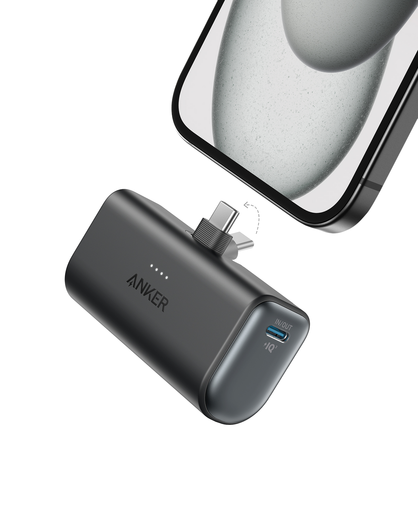 Anker Nano power bank 5000mAh with built-in USB-C cable
