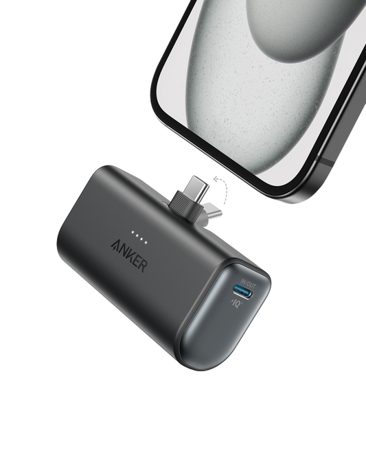 Anker Nano power bank 5000mAh with built-in USB-C cable
