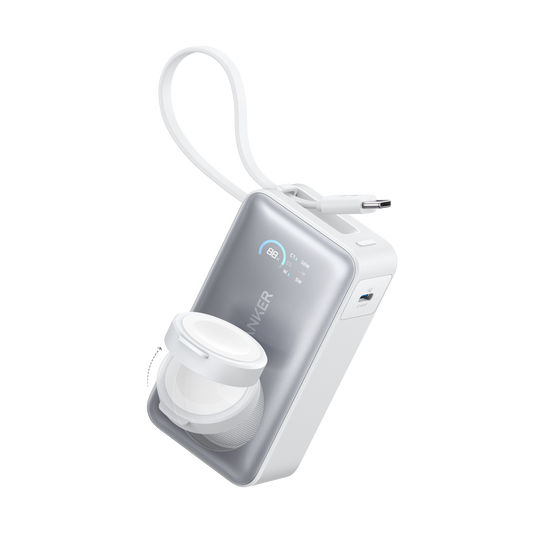 Batterie externe Anker MagGo (10 000 mAh, 35 W, pour Apple Watch)