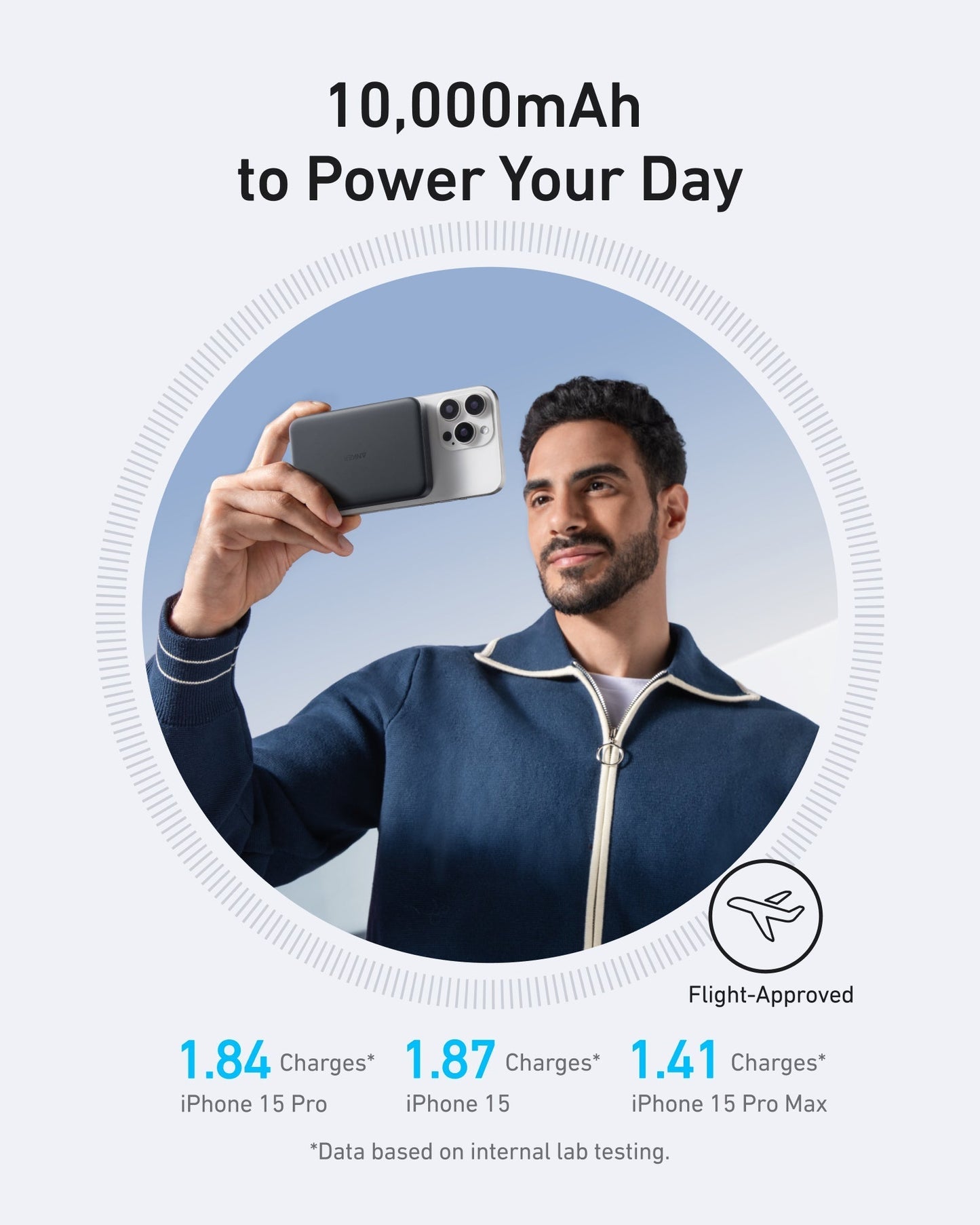 Anker MagGo 10000mAh Slim Power Bank MagSafe Battery Pack
