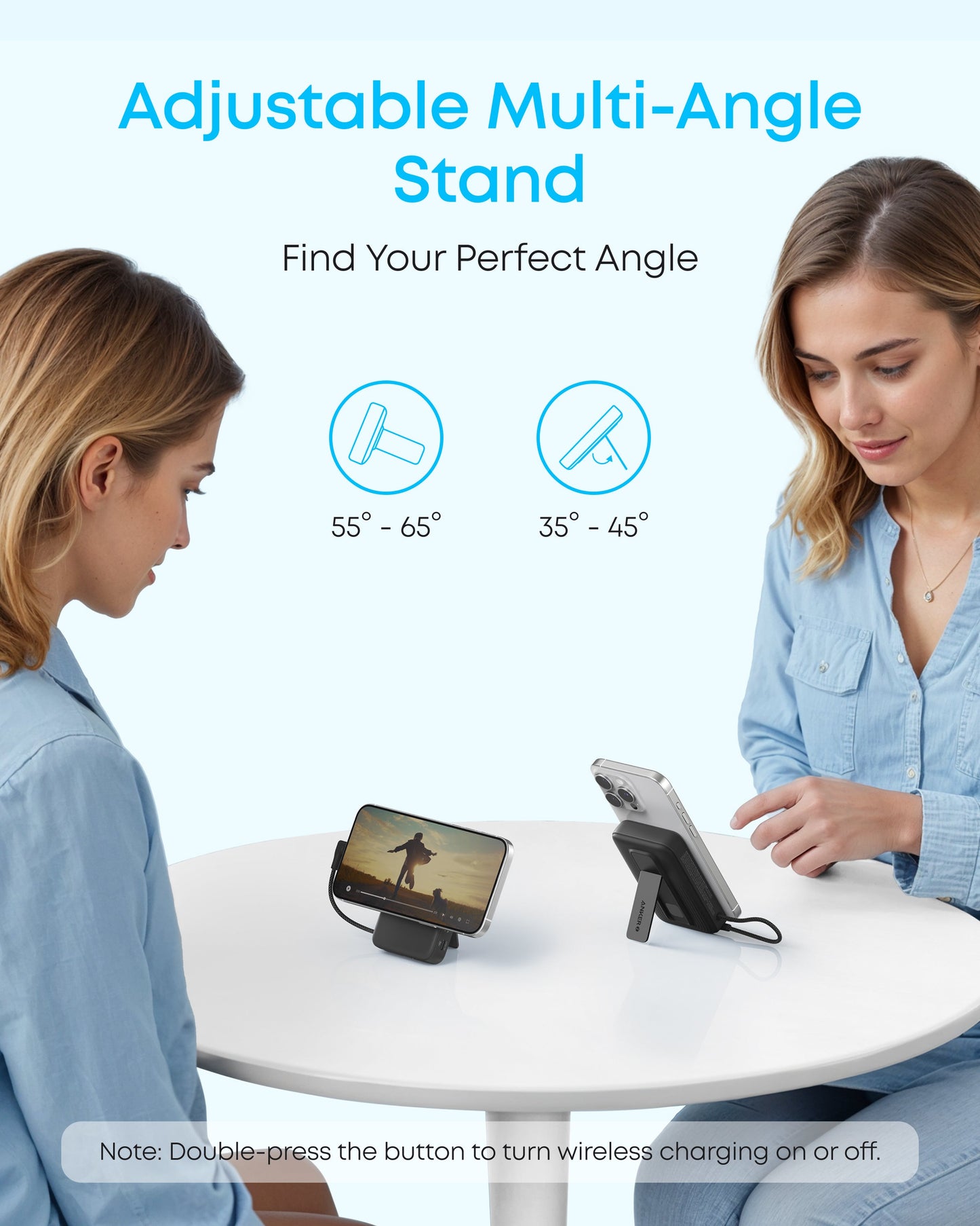 Anker Zolo Power Bank (10K, Magnetic, Built-In USB-C Cable)