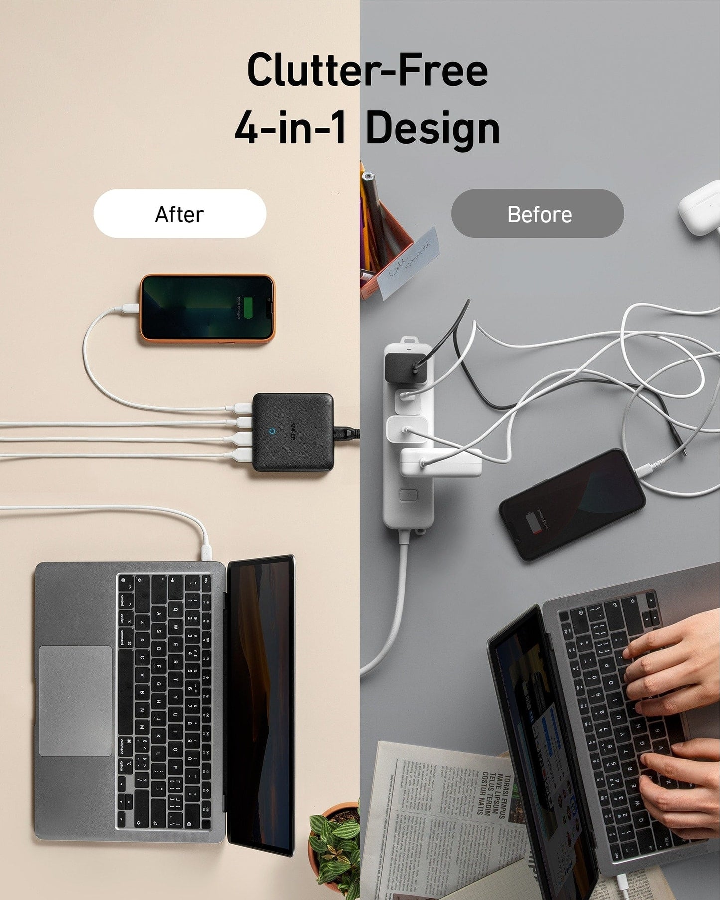 Refurbished Anker <b>543</b> Charger (65W II)