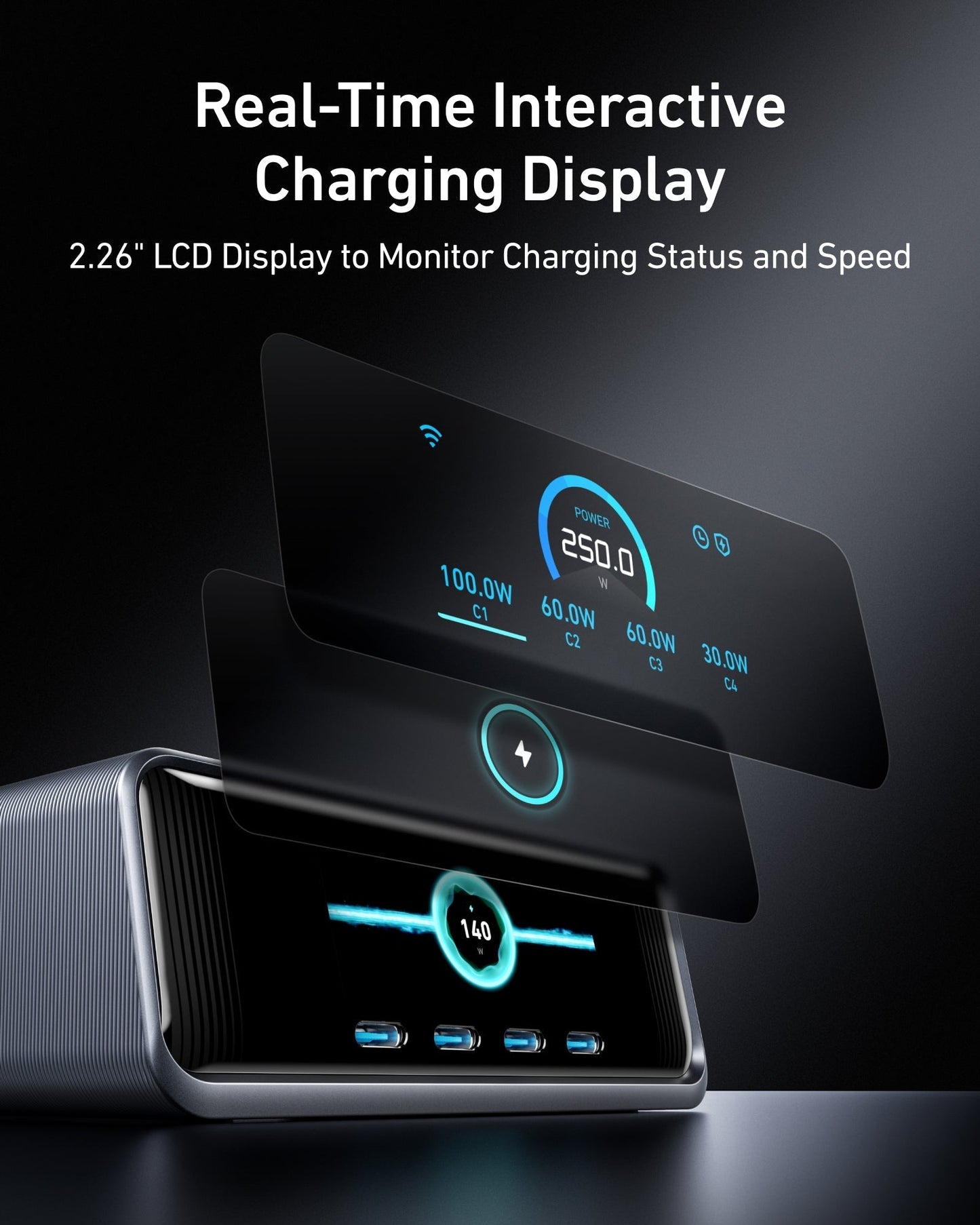 anker prime 250W charging station for apple and samsung