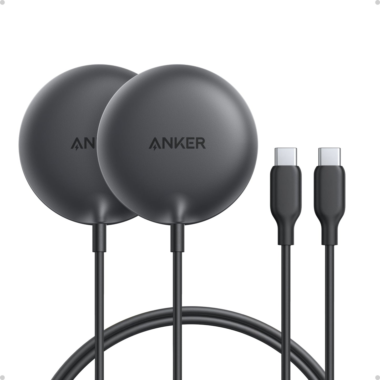 Anker Zolo Wireless Charger (Magnetic, Pad, 2-Pack)
