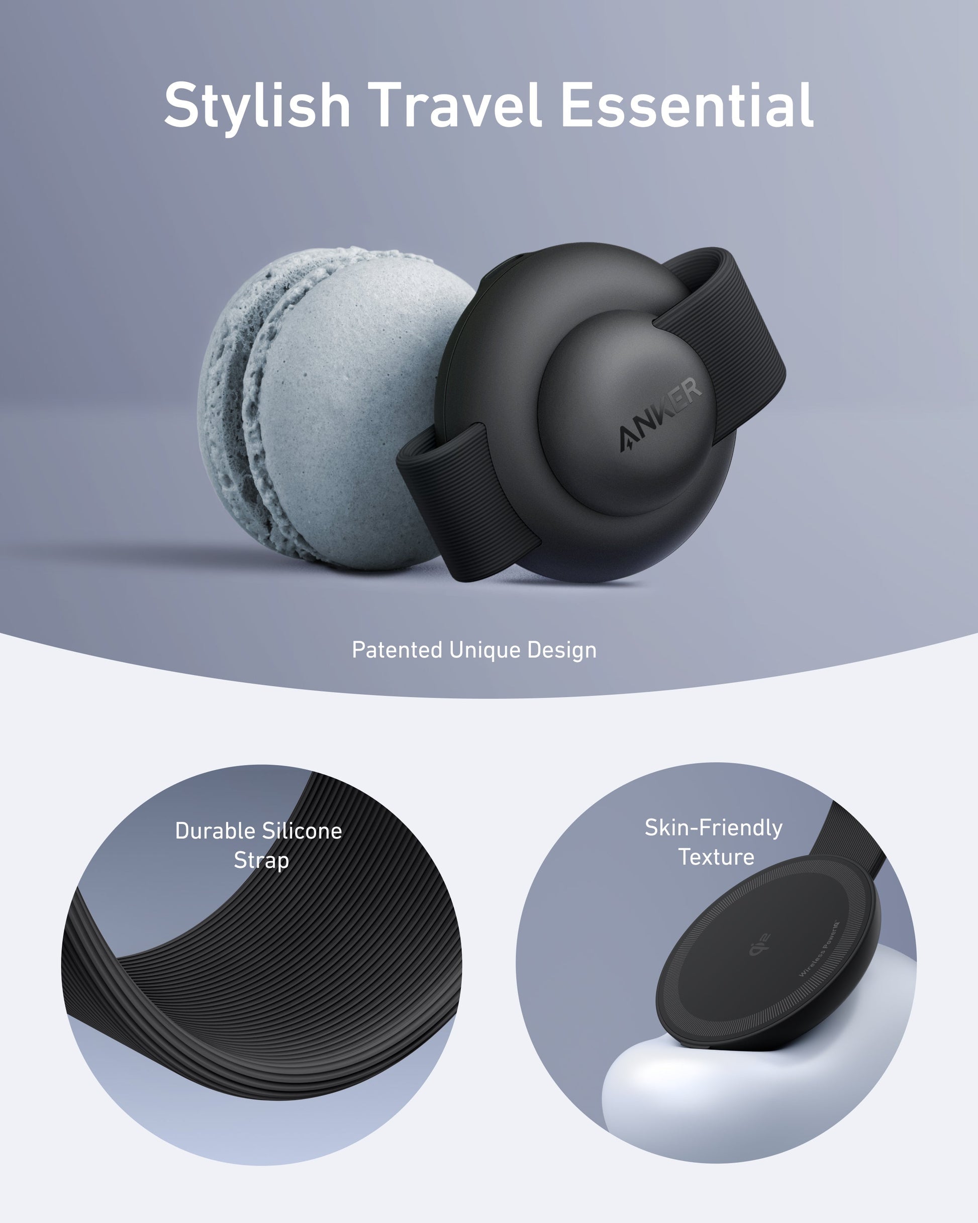 Anker MagGo 3-in-1 Portable Wireless Apple Charger with MagSafe