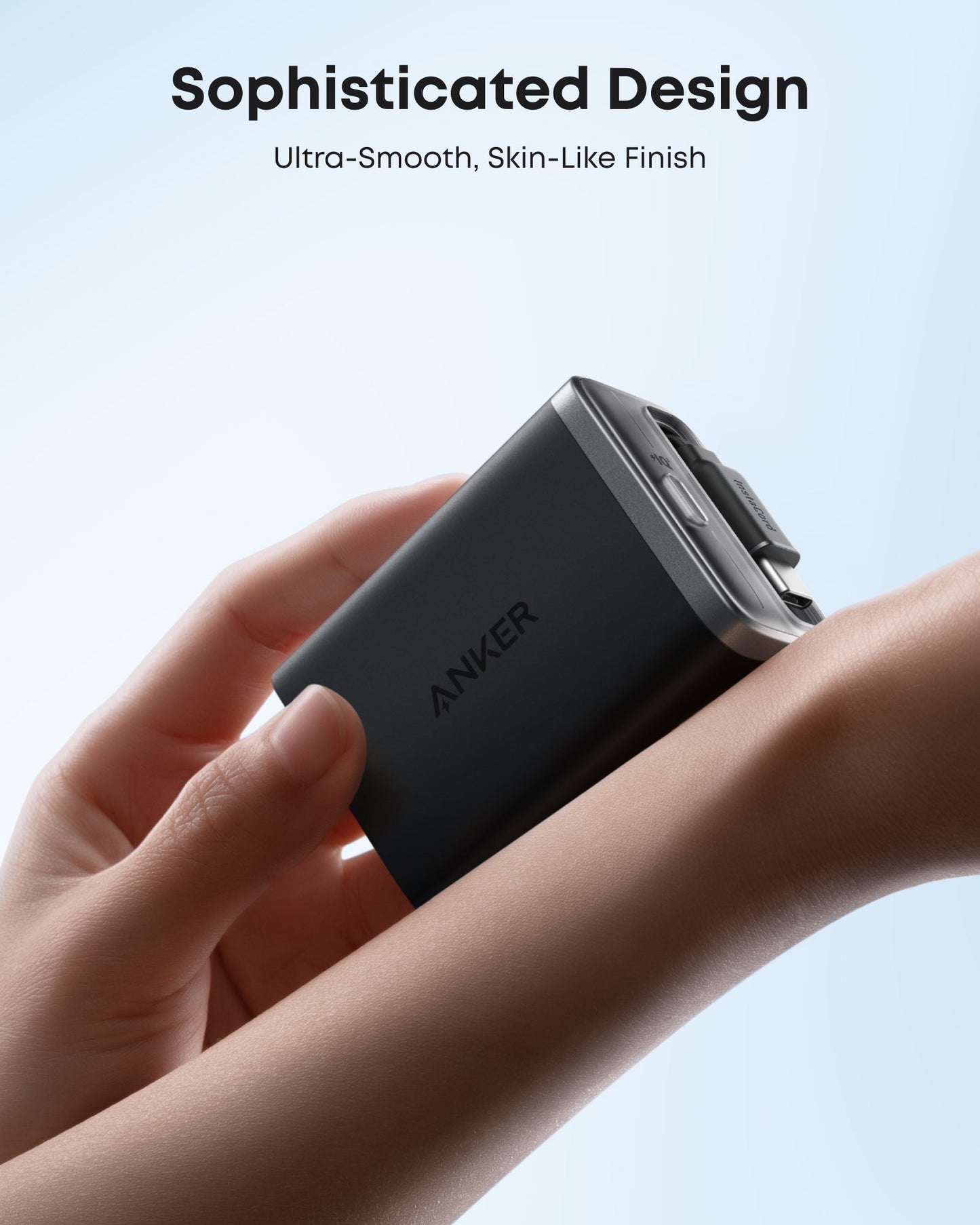 Anker Nano Charger (35W, Built-In Retractable USB-C Cable) Gift