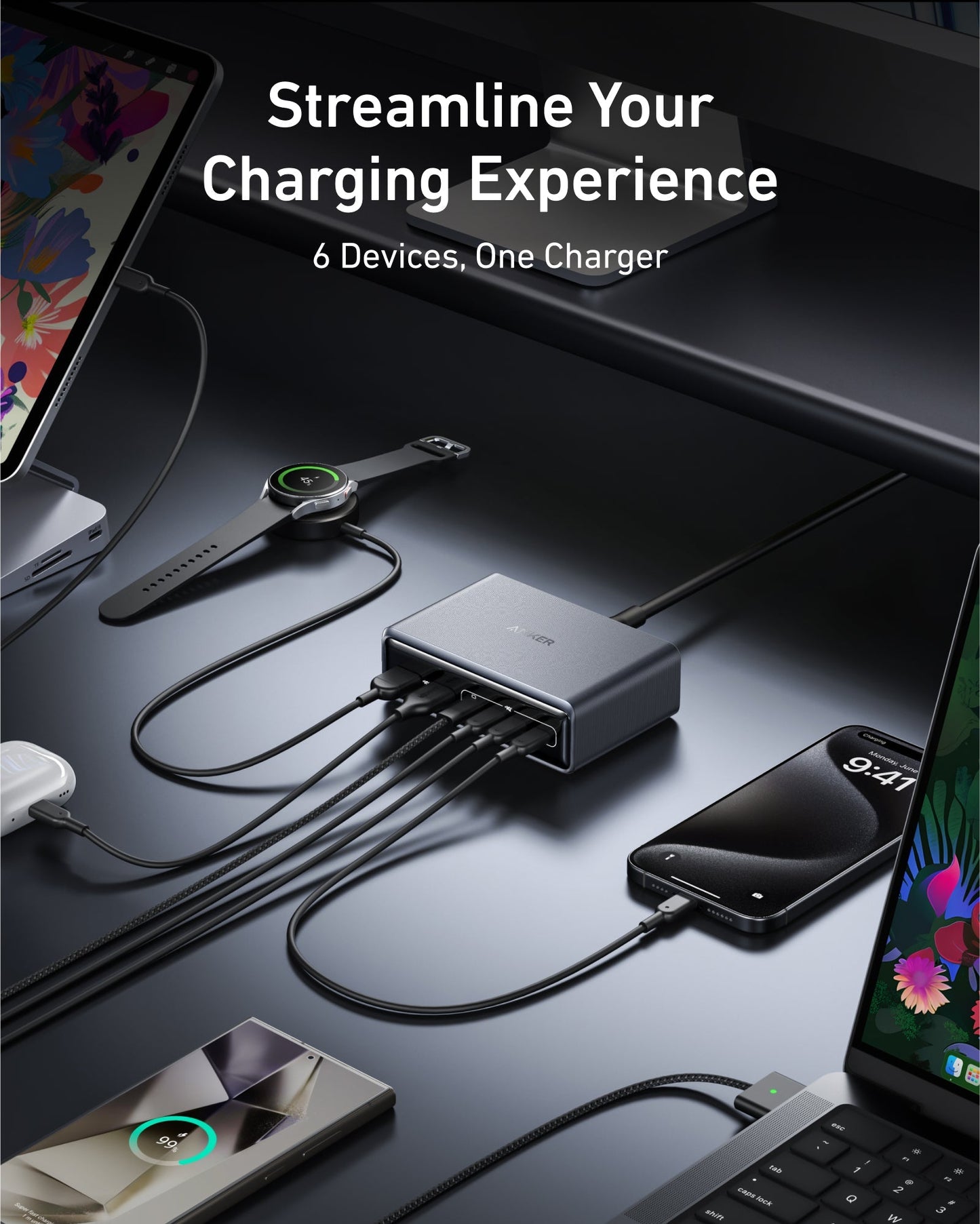 anker prime USB C charging station for Apple