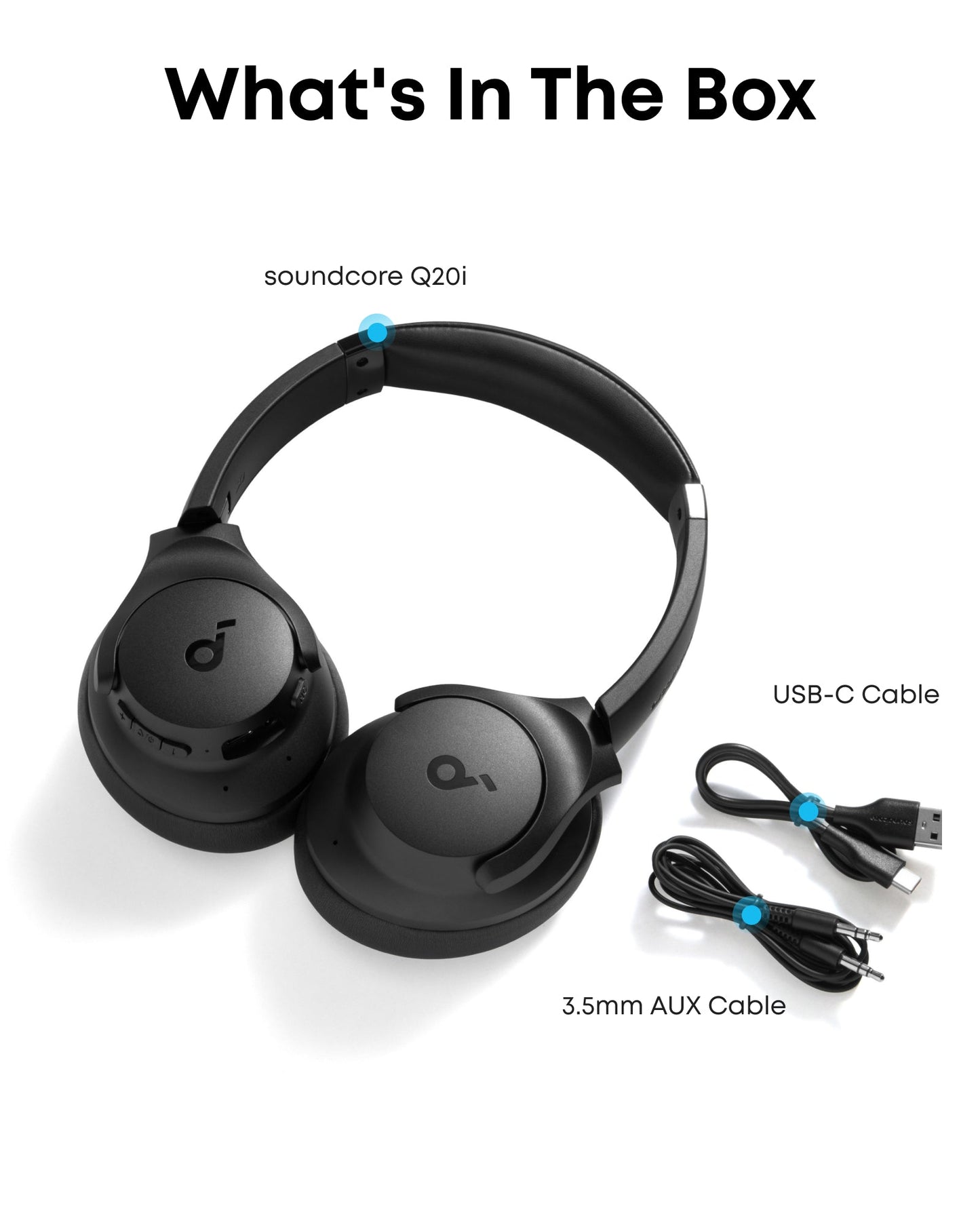 Q20i | Hybrid Active Noise Cancelling Headphones