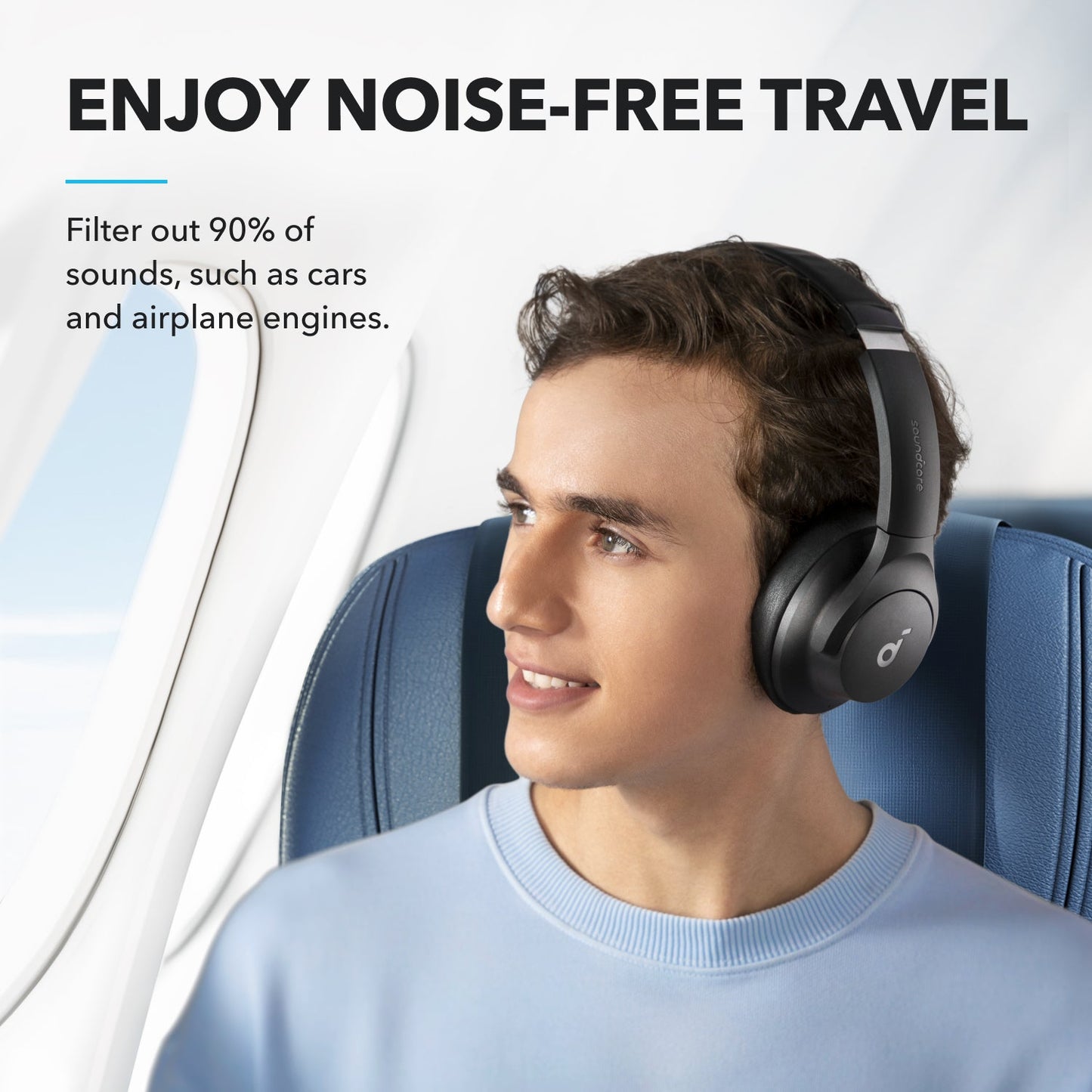 Q20i | Hybrid Active Noise Cancelling Headphones