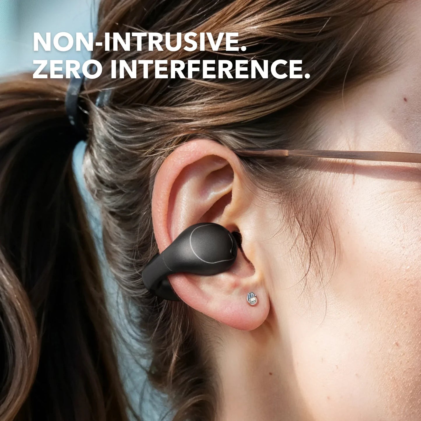 Soundcore C40i clip-on open headphones earbuds for calls