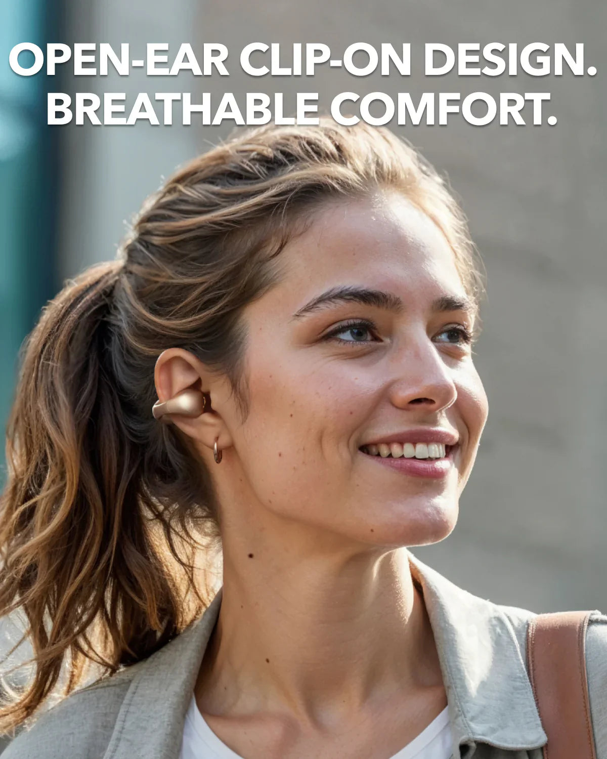 Soundcore C40i clip-on open-ear running headphones