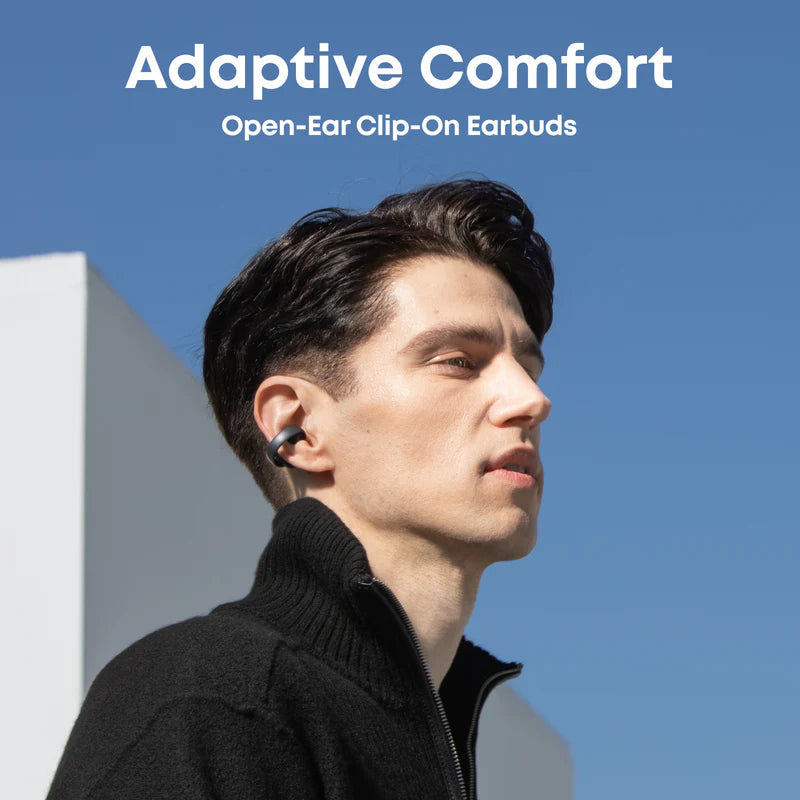 soundcore aeroclip open-ear clip-on earbuds for running