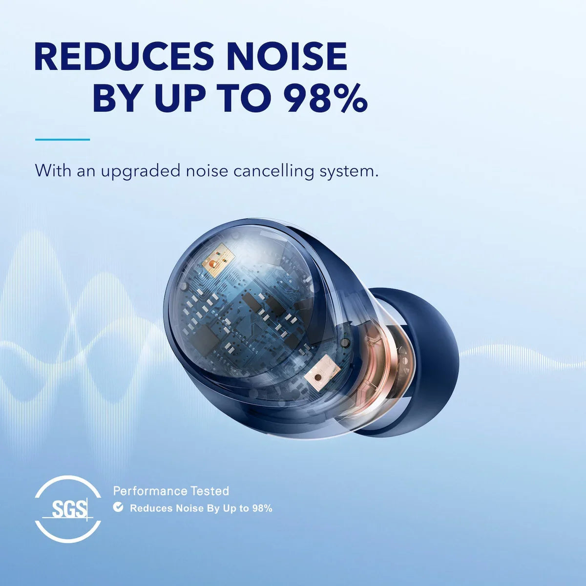 Space A40 | Long-Lasting Noise Cancelling Earbuds