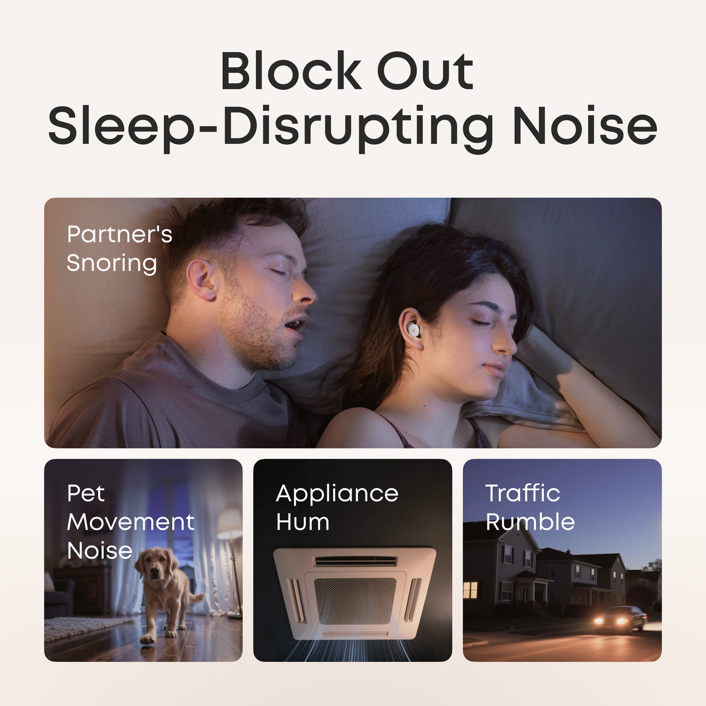 soundcore Sleep A30 Special / Sleep A30 | The World's First Smart ANC Sleep Earbuds