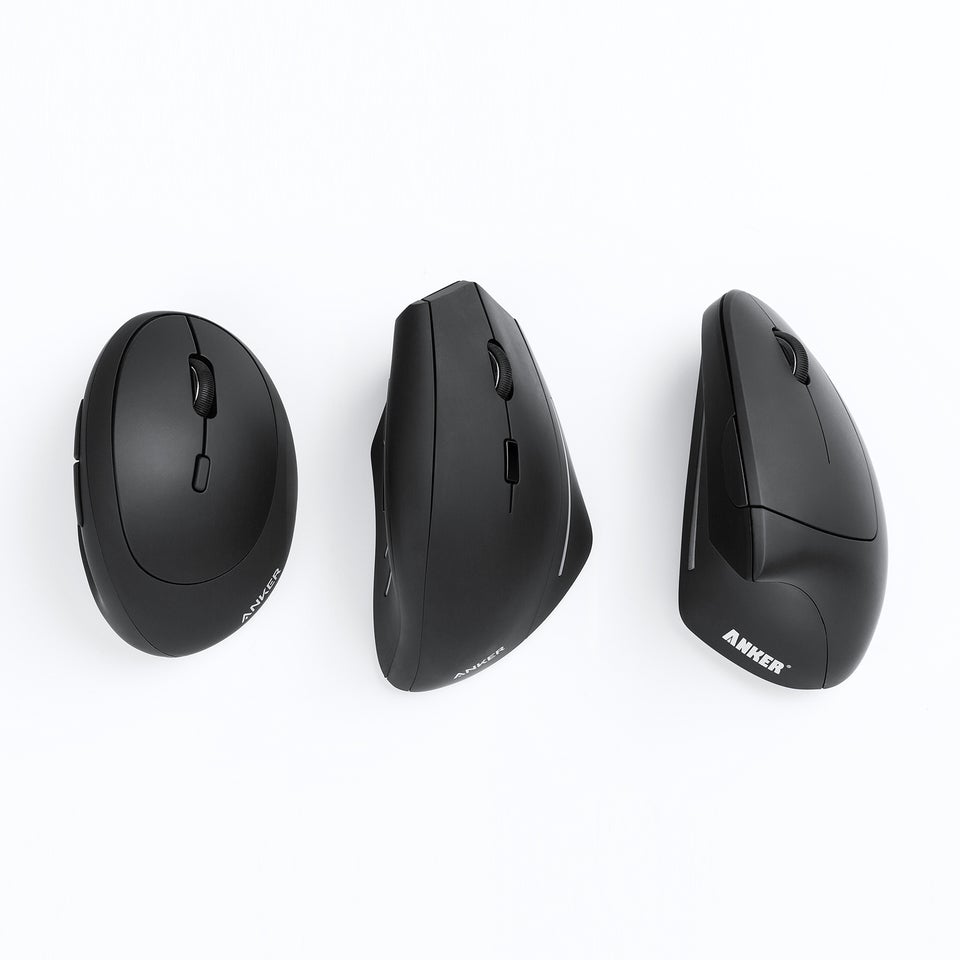 Anker Ergonomic Optical USB Wired Vertical Mouse
