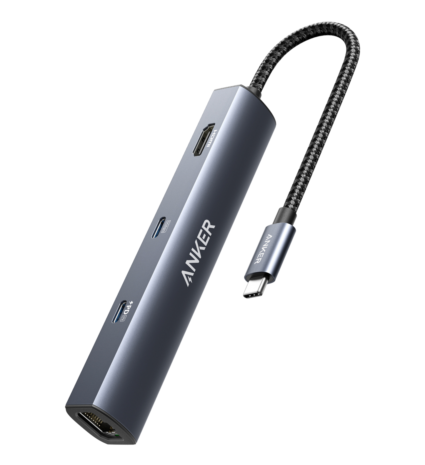 Anker <b>543</b> USB-C Hub (6-in-1, Slim)