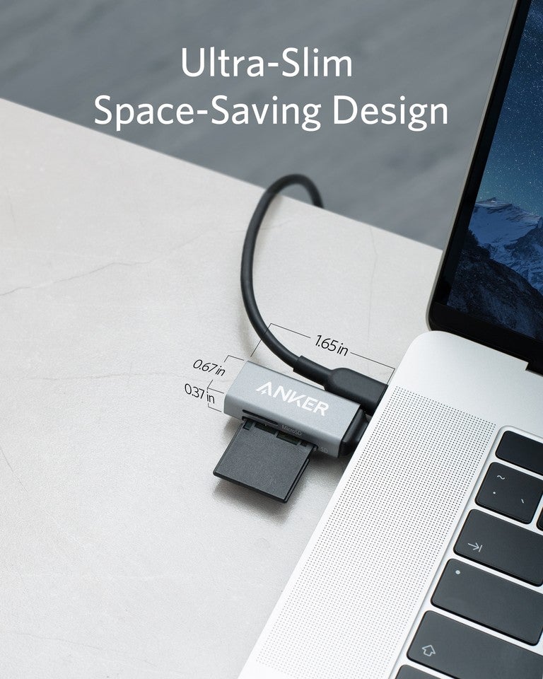 Anker USB-C 2-in-1 Card Reader
