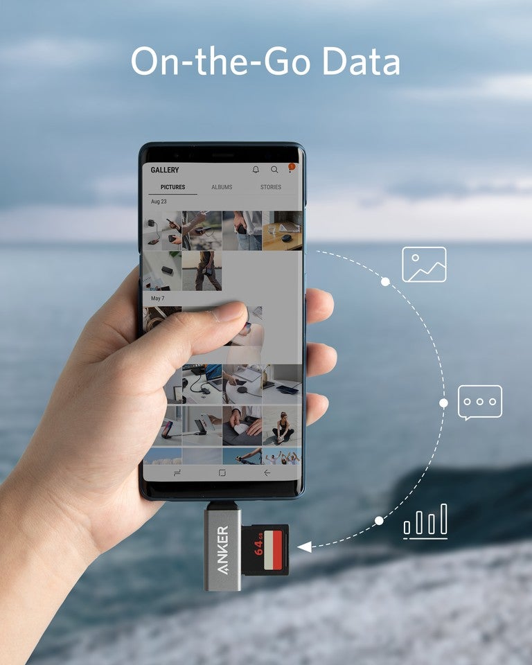 Anker USB-C 2-in-1 Card Reader