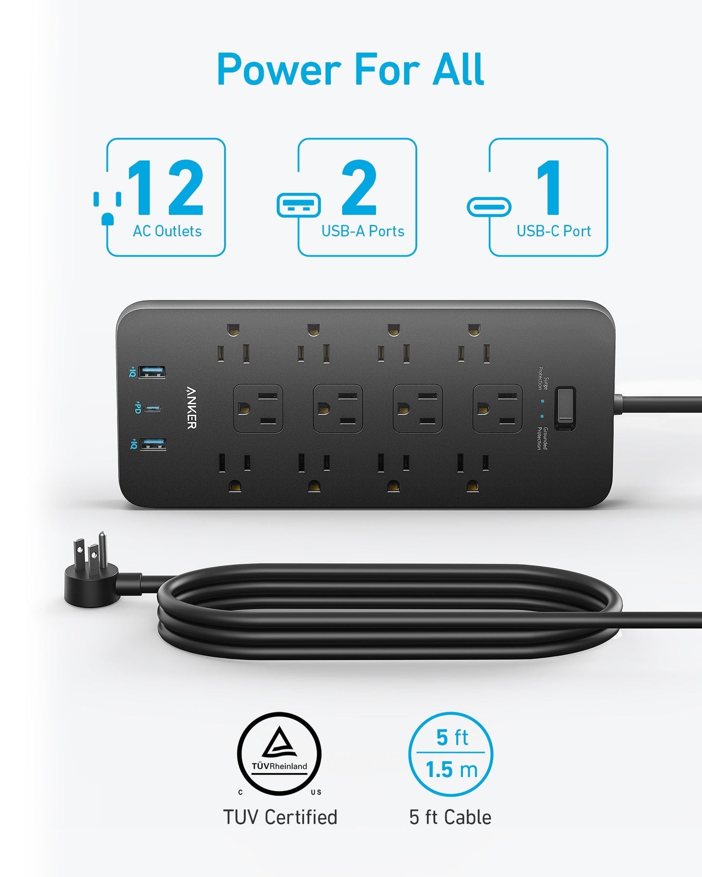 Anker <b>351</b> Power Strip