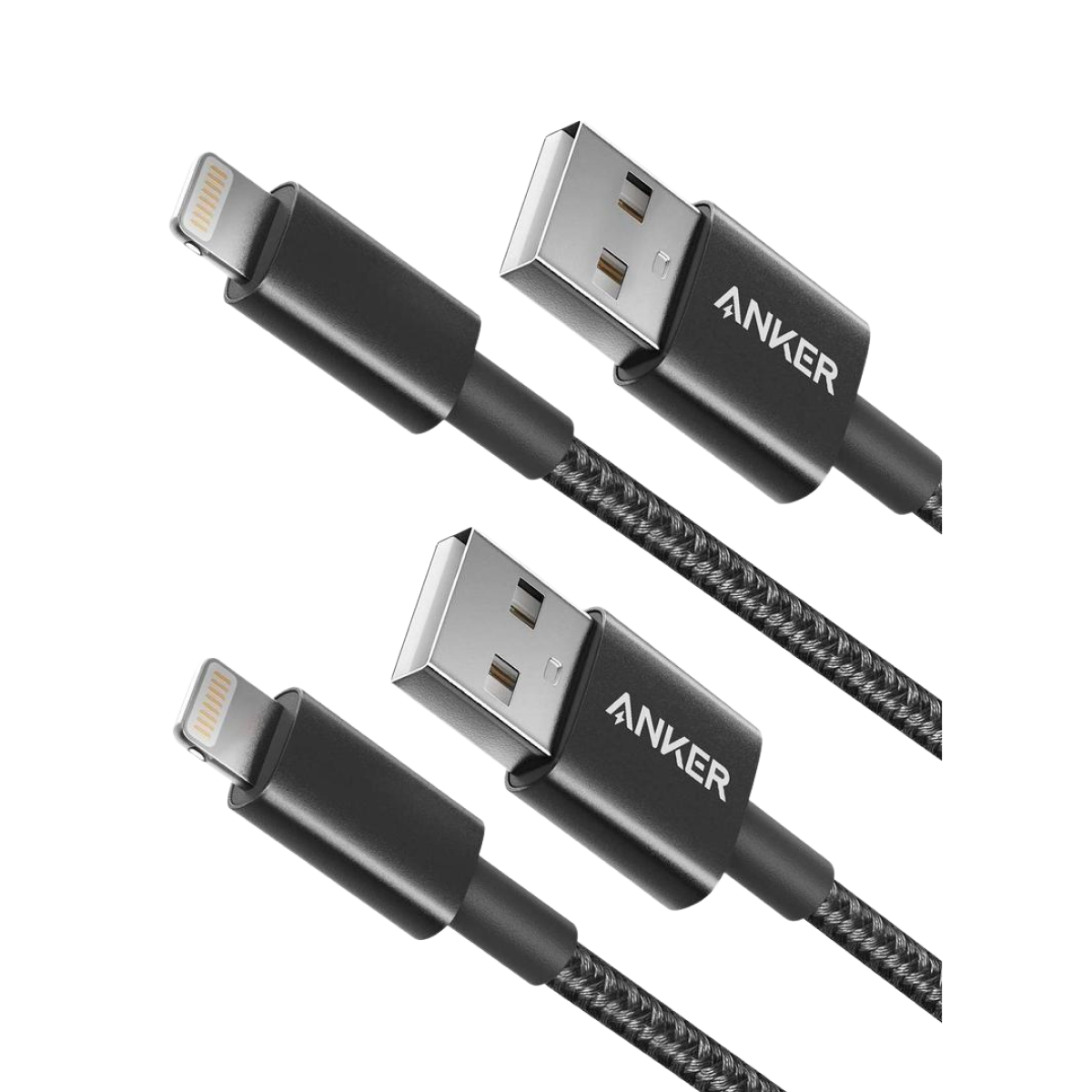 Anker Premium Nylon Lightning Cable (2-Pack)