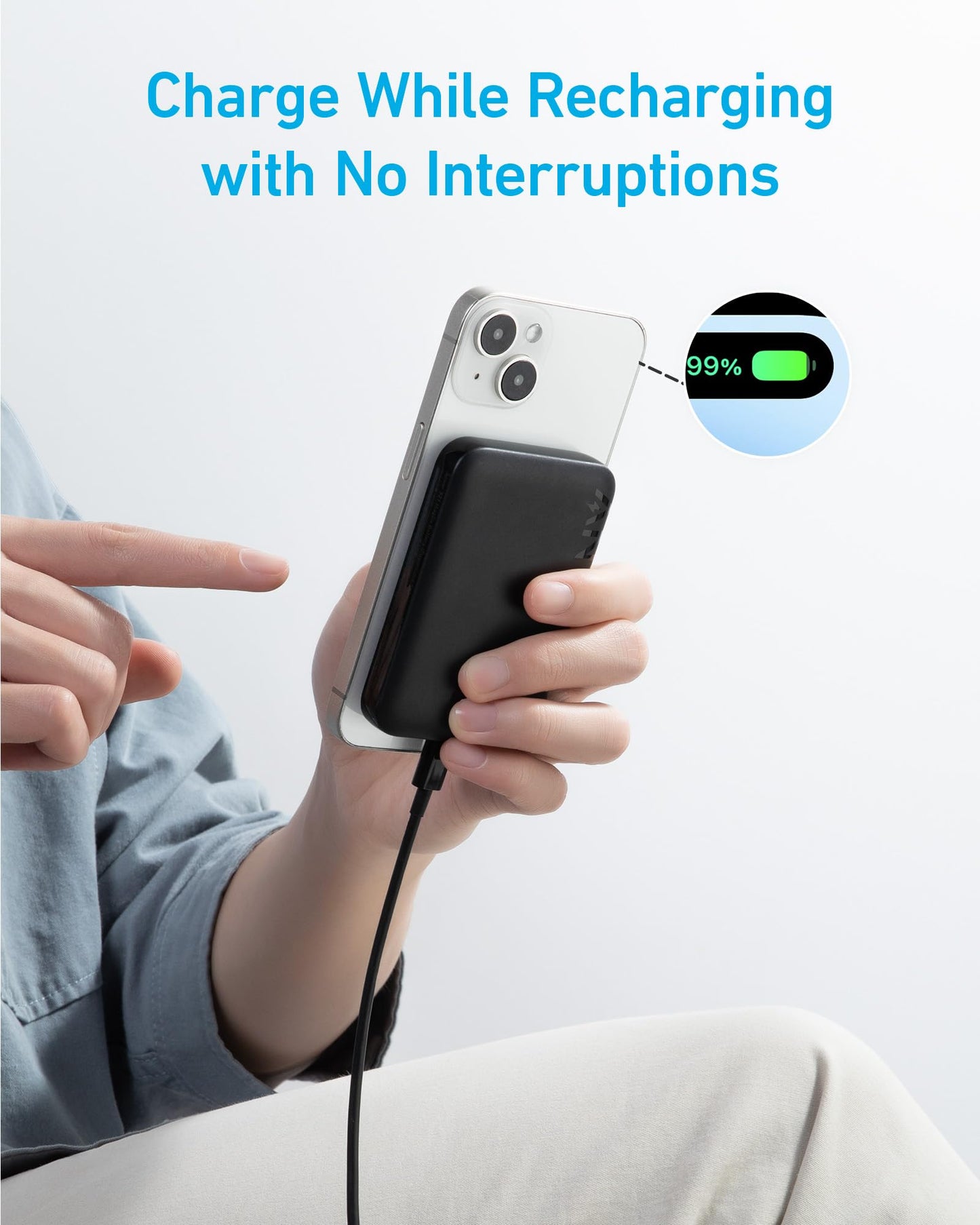 Anker 321 MagGo Battery 5000mAh magnetic power bank